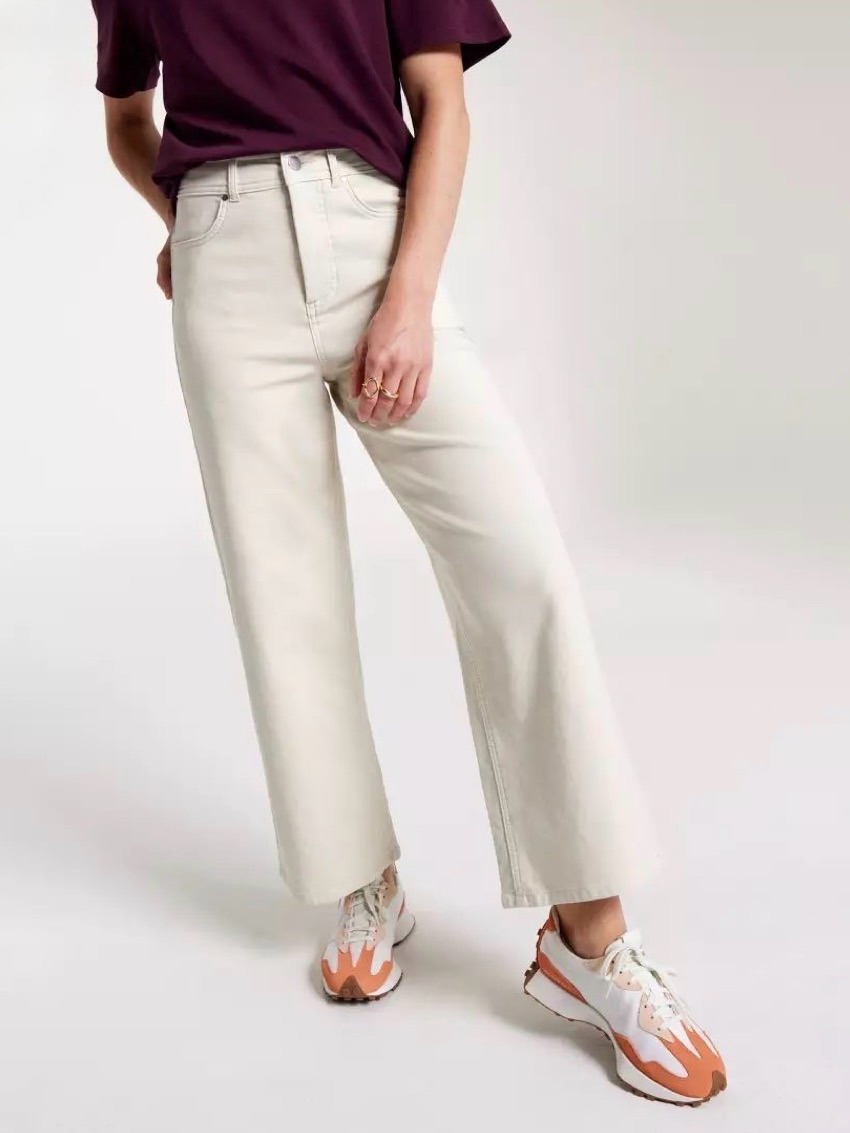 Calia Women's High Rise Kickback Wide Leg Pant Size 6.